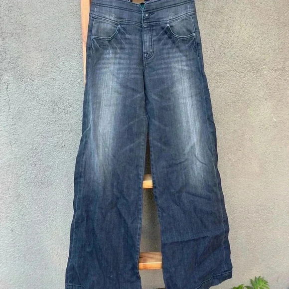 Flared jeans pants black size 25 - Picture 7 of 7